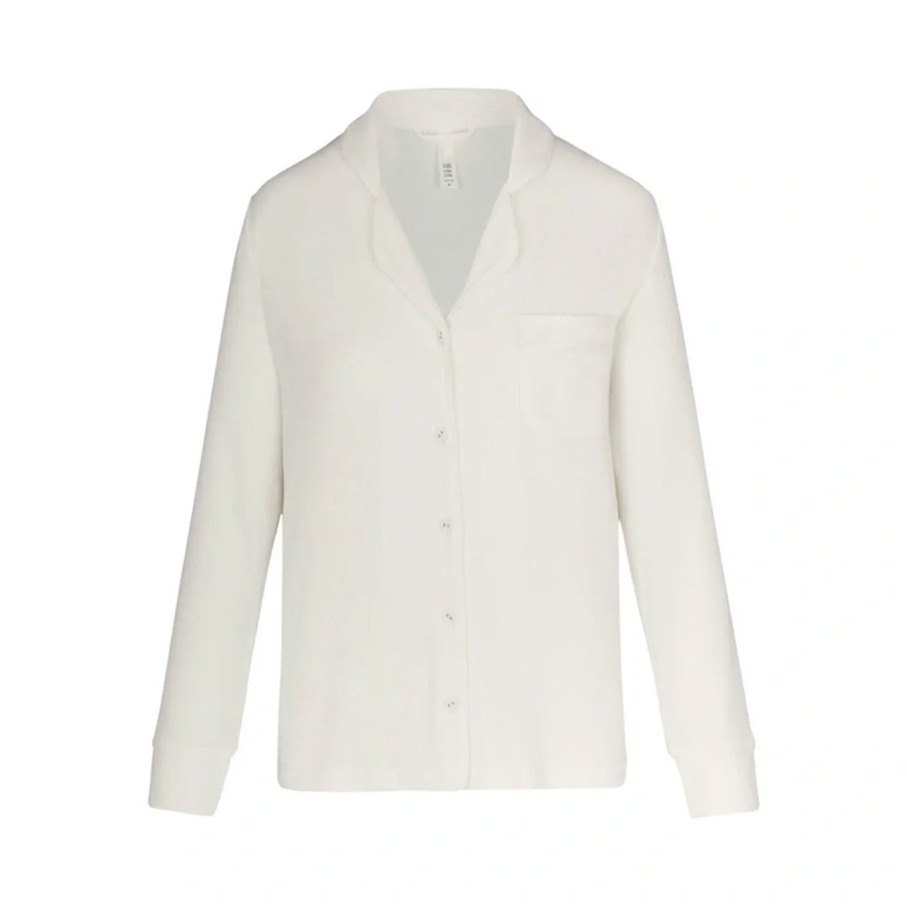 NWOT SKIMS Soft Lounge Sleep Shirt in Marble